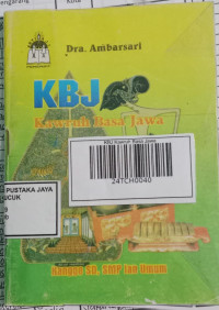 Image of KBJ Kawruh Basa Jawa